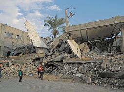 La población de la Franja de Gaza ha tenido que lidiar con los enfrentamientos entre el grupo Hamás y las milicias de Israel. XINHUA