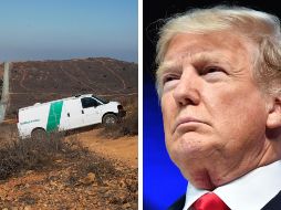 El Presidente López Obrador dijo que no hay problema con el expresidente Trump. AP / AFP / ARCHIVO