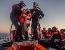 158 mil de los migrantes irregulares detenidos por Frontex en 2023 fueron interceptados en el Mediterráneo central. EFE / SEA WATCH / ARCHIVO