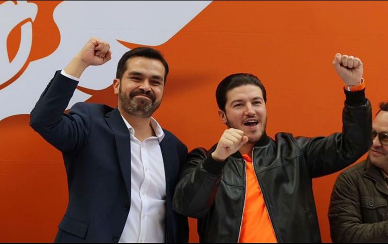 El actual gobernador de Nuevo León apareció en las campañas del nuevo candidato. SUN/ESPECIAL