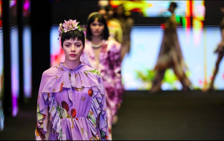 Sobre elegir la flor dalia como inspiración para su colección “La Dahlia”, explica que ésta es muy icónica y representativa de México. EL INFORMADOR / A. Navarro