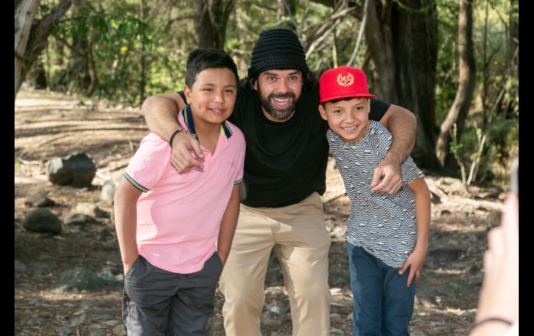 Emiliano Hinojosa, Claudio de Angelis y Dylan Aceves. GENTE BIEN JALISCO/ Jorge Soltero