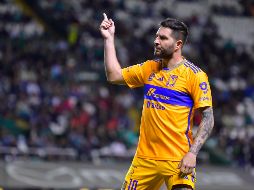André Pierre Gignac ha logrado anotar su gol 200 con la playera de la UANL en el cierre de la Jornada 1. IMAGO7.