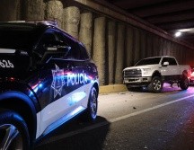 En su intento por escapar, los delincuentes chocaron a la altura de Avenida de Las Rosas. CORTESÍA/COMISARÍA DE ZAPOPAN