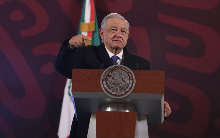 López Obrador también informó que diversas instancias federales y estatales lograron la recuperación de las nueve personas que habían sido secuestradas por un grupo armado en Buenavista de Cuéllar, Guerrero. SUN / C. Mejía