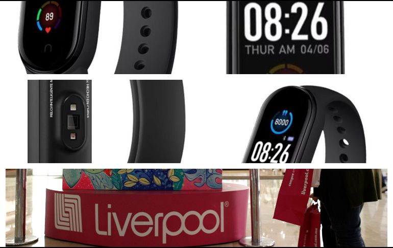 Liverpool está ofreciendo un smartwatch en menos de 500 pesos. EL INFORMADOR / ARCHIVO / ESPECIAL / LIVERPOOL
