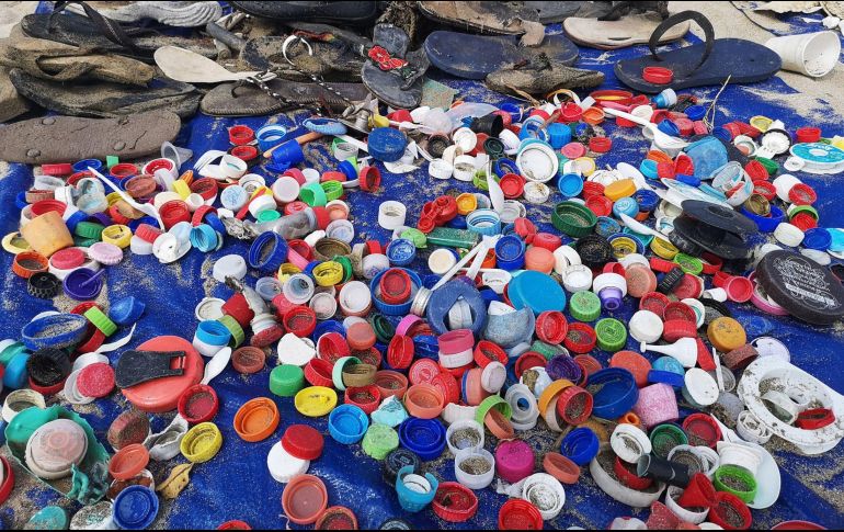 Las tapas de plástico son un excelente recurso para reciclaje. EL INFORMADOR/ARCHIVO
