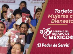 Mujeres con Bienestar le da a las beneficiarias un pago único de dos mil 500 pesos.X/@BienestarEdoMx