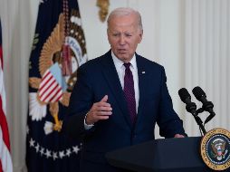 El viernes, el presidente de Estados Unidos, Joe Biden, instó a los republicanos del Congreso a respaldar una reforma destinada a gestionar la migración en la frontera con México. EFE / ARCHIVO