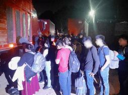 La gran mayoría eran originarios de Guatemala y casi un centenar eran niños. X/@INAMI_mx