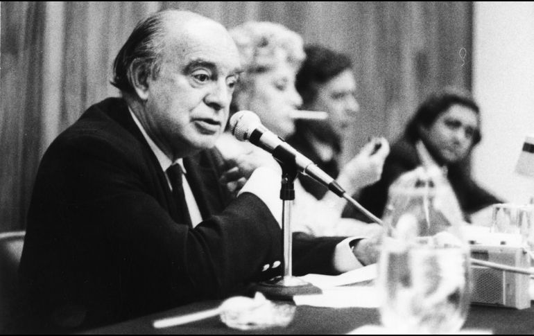 El poeta y filósofo participó en el coloquio “El humanismo en México en vísperas del siglo XXI”, el 24 de abril de 1986. EL INFORMADOR