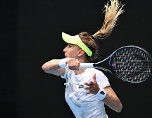 La ucraniana Lesia Tsurenko (foto) felicitó a la bielorrusa Aryna Sabalenka tras el juego que disputaron, pero se negó a darla la mano. EFE/L. Coch