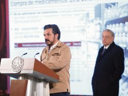 El director del IMSS, Zoe Robledo señala que la Megafarmacia está en proceso de crecimiento y se espera que su cobertura sea más amplia. ESPECIAL