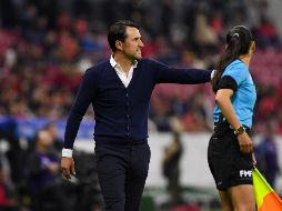 Beñat San José informó que la directiva del Atlas se reunirá con la Comisión de Arbitraje para aclarar los conceptos que aplican al juego. IMAGO7/S. Bautista