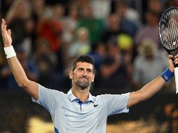 Djokovic acabó  con 31 golpes ganadores y 15 errores no forzados. EFE/L. Coch