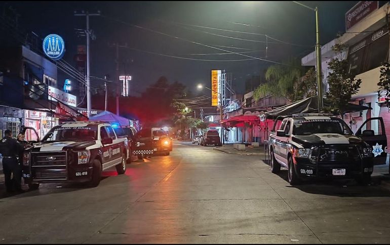 Los tres detenidos quedaron a disposición de la Fiscalía del Estado. ESPECIAL/ Comisaría de Guadalajara