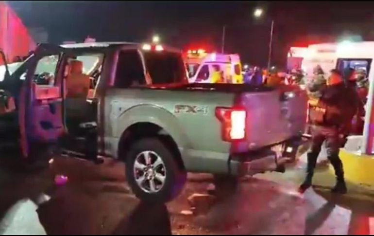 Se reportó el fallecimiento de Maribel Mercado Gallegos, así como siete personas lesionadas. ESPECIAL.