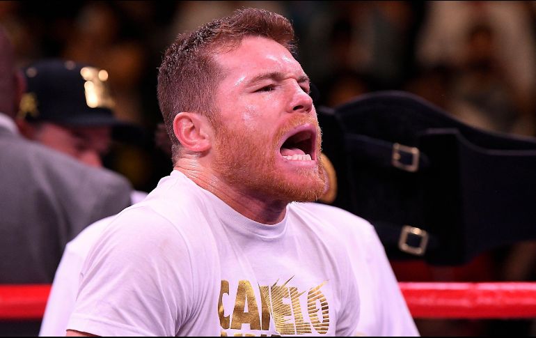 Saúl 'Canelo' Álvarez no fue elegido como el mejor boxeador del año. IMAGO7.