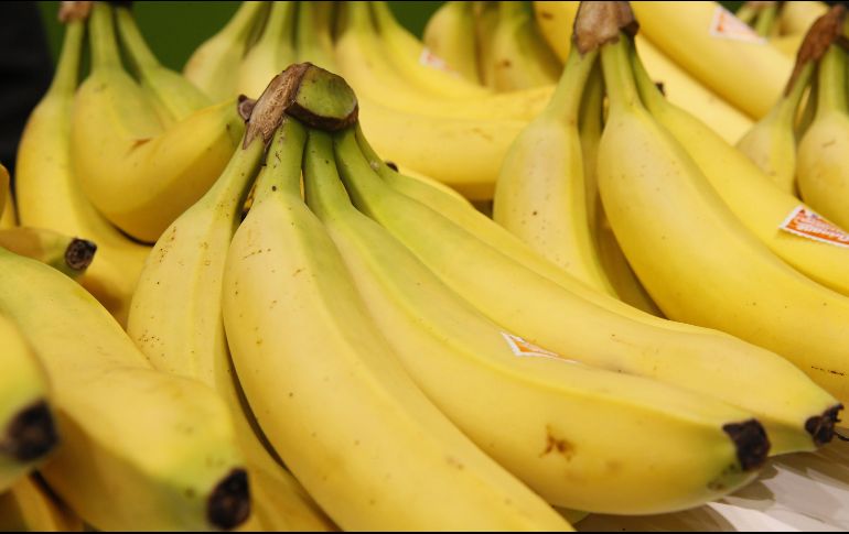 A pesar de los beneficios de plátano, hay un sector de personas que no pueden consumirlo. AFP / ARCHIVO
