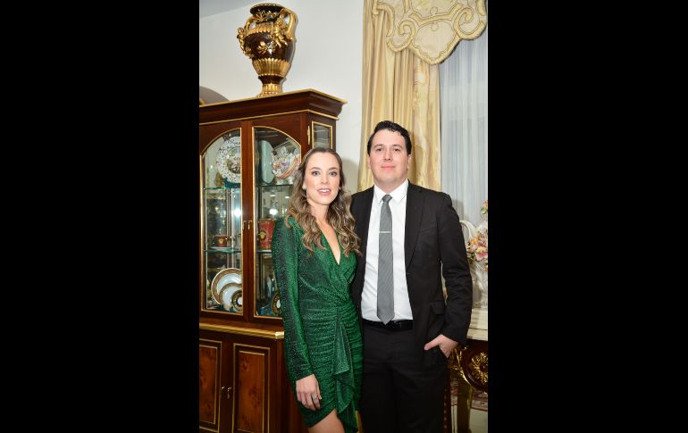 Brenda González y Carlos Villaseñor. GENTE BIEN JALISCO/ Marifer Rached