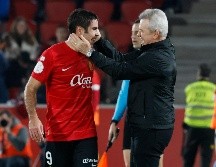 El Real Mallorca superó al Girona en la llave de los cuartos de final de la Copa del Rey para instalarse en la siguiente fase. EFE/ C. CLADERA