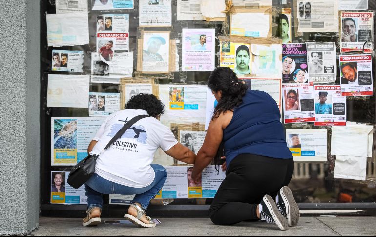 Las recomendaciones de la ONU tienen que ver con la implementación completa de la Ley General sobre desapariciones, y la lucha contra la impunidad. EL INFORMADOR/ H. Figueroa