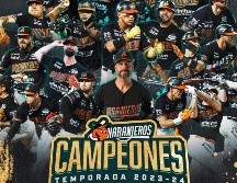 Los Naranjeros fueron dominantes en toda la postemporada y se confirmaron como el equipo más ganador de la Liga Mexicana del Pacífico. TWITTER/ClubNaranjeros
