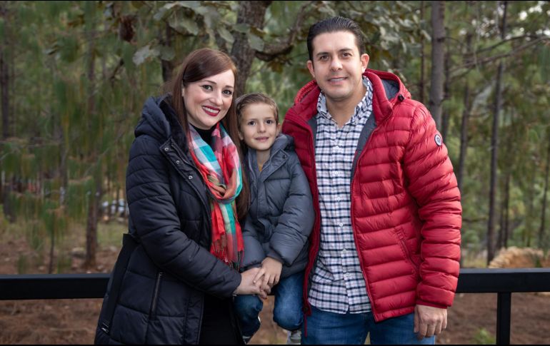 Cinthya González, Mateo Cruz y Ernesto Cruz. GENTE BIEN JALISCO/ Christian Pérez