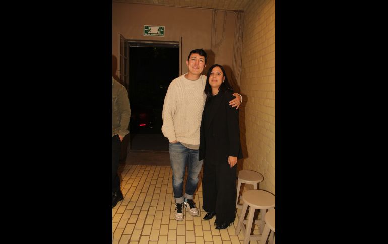 Oscar de la Mora y Karian Amaya. GENTE BIEN JALISCO/ Esmeralda Escamilla