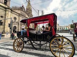 Uno de los espacios donde se ve mayor afluencia de turistas es el Centro de Guadalajara, que en los últimos años ha mejorado su imagen para que su estancia sea más placentera. EL INFORMADOR/H. Navarro