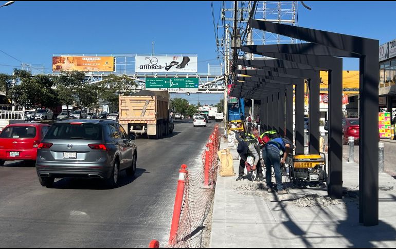 Las estaciones constarán de 15 paraderos grandes con sistema de recarga de tarjetas y 100 más con características tradicionales. EL INFORMADOR/A.NAVARRO