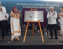 Esta inauguración de la primera Gasolinera Bienestar se da tras la polémica de un supuesto gasolinazo empezando 2024. ESPECIAL