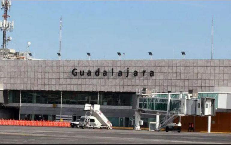 El Aeropuerto Internacional de Guadalajara (GDL) también ha experimentado un crecimiento significativo en el tráfico de pasajeros. EL INFORMADOR/Archivo