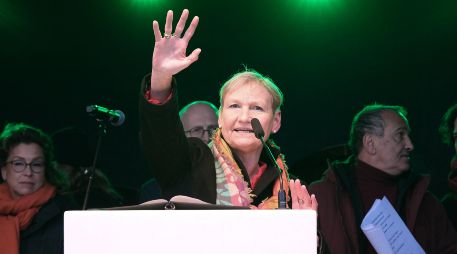 La obispa Kirsten Fehrs, presidenta del consejo de la Iglesia protestante de Alemania, aceptó la existencia de estructuras que protegen a los pederastas. TWITTER/EKD