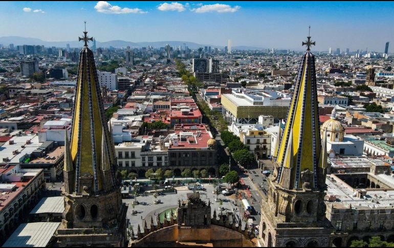 El centro de Guadalajara ofrece grandes obras arquitectónicas al observador que se detenga a admirarlas. EL INFORMADOR / ARCHIVO