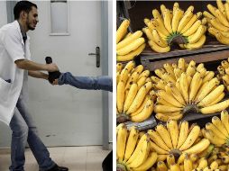Los calambres son contracciones naturales de los músculos que generan dolor asociado a la falta de magnesio o potasio, por lo que se recomienda la ingesta de plátano. AFP / EFE / ARCHIVO