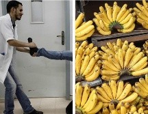 Los calambres son contracciones naturales de los músculos que generan dolor asociado a la falta de magnesio o potasio, por lo que se recomienda la ingesta de plátano. AFP / EFE / ARCHIVO