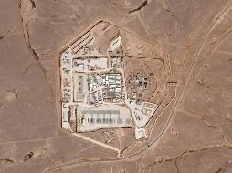 Base militar estadounidense conocida como “Torre 22” en el Noreste de Jordania. AP