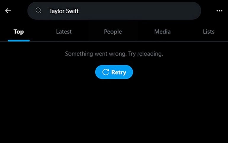 Un mecanismo utilizado por X para dejar de difundir las imágenes no consensuadas es bloquear las publicaciones bajo la etiqueta con las que fueron nombradas. AP