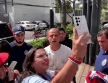 Este lunes el delantero del Rebaño ya se presentó en Verde Valle. ESPECIAL.