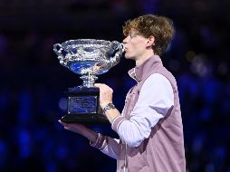Jannik Sinner dio un paso importante para ser una figura. EFE/J. Carrett