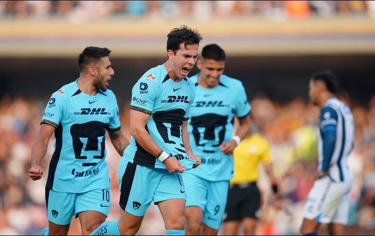 Pumas goleó el fin de semana a Pachuca, por lo que aparece de buen ánimo en esta fecha. IMAGO7