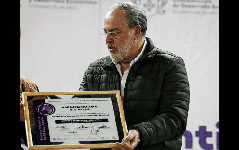Primera Entrega Distintivo Jalisco Lactancia Responsable. EL INFORMADOR/H.FIGUEROA