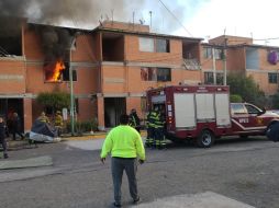 El hecho ocurrió en un departamento de la unidad habitacional Tepozanes, localizada en el municipio de Los Reyes La Paz. X / @SGIRPC_CDMX