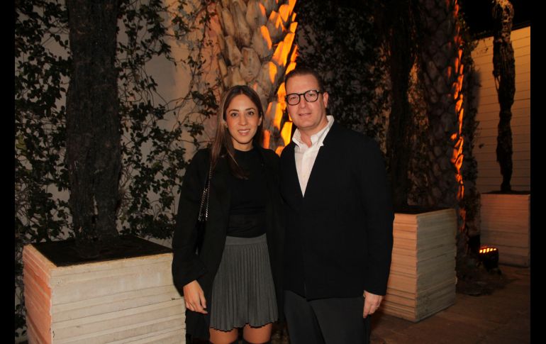 Paulina Arauz y David Bercovici. GENTE BIEN JALISCO/ Esmeralda Escamilla