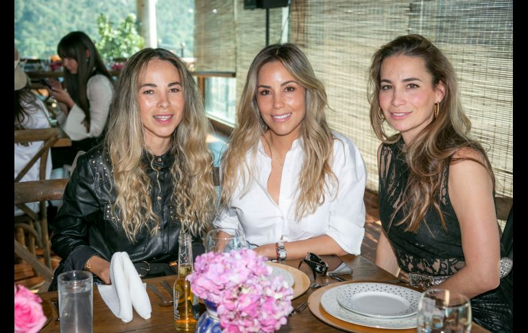 Diana Goretti, Viviana Wong y Marien Palacios. GENTE BIEN JALISCO/ Jorge Soltero