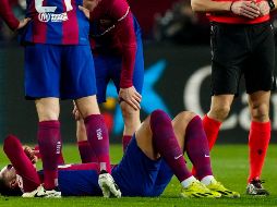 El Barça acumula 9 jugadores del primer equipo en la enfermería. EFE/ E. Fontcuberta