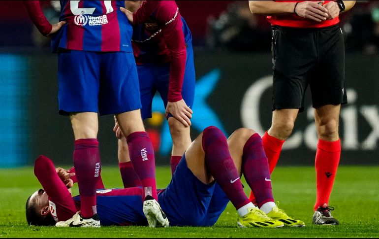 El Barça acumula 9 jugadores del primer equipo en la enfermería. EFE/ E. Fontcuberta