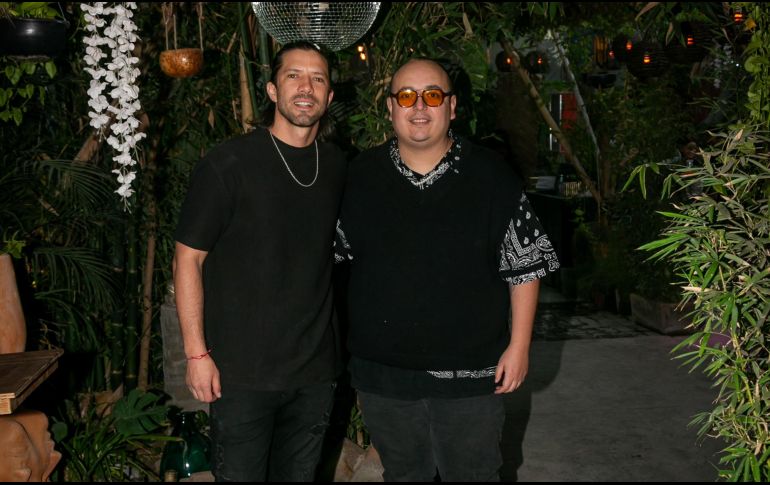 Diego Azanza y Christian Vázquez. GENTE BIEN JALISCO/ Jorge Soltero