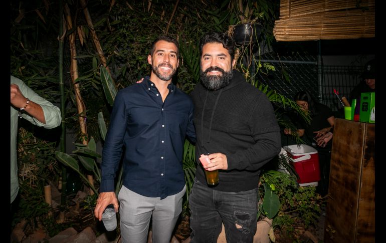 Óscar Becerra y Rodrigo Campos. GENTE BIEN JALISCO/ Jorge Soltero